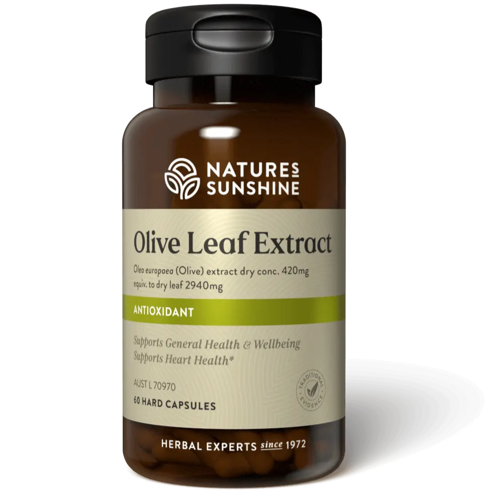 Natures Sunshine Olive Leaf Extract 60c