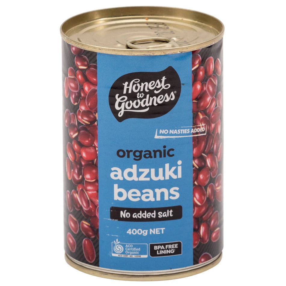 Honest To Goodness Organic Adzuki Beans 400g