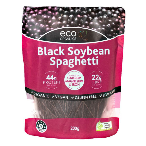 Eco Organics Black Soybean Spaghetti 200g