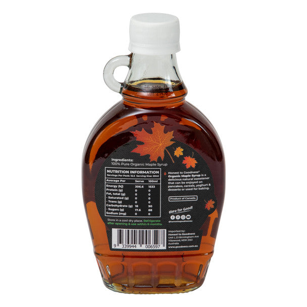 Honest To Goodness Organic Maple Syrup