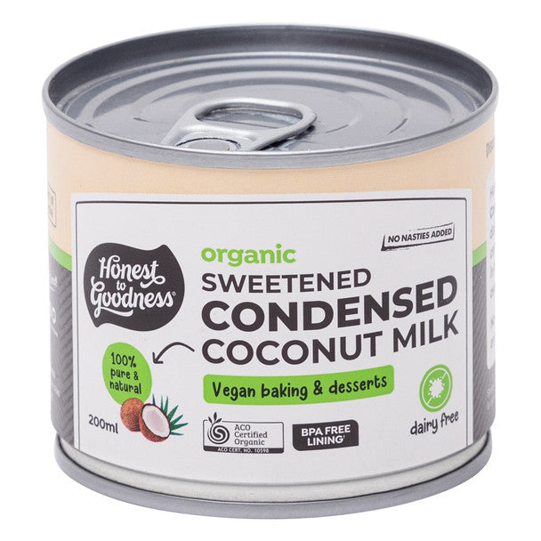 Honest To Goodness Organic Condensed Coconut Milk 210g