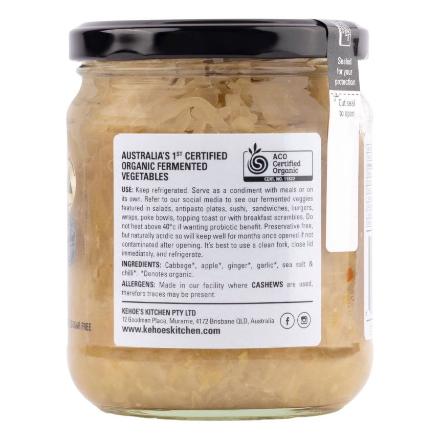 Kehoes Kitchen White Kimchi 410g
