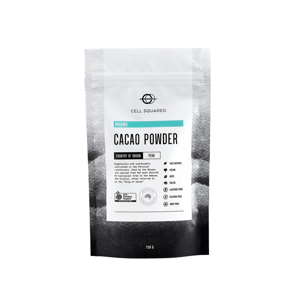 Cell Squared Organic Cacao Powder 250g