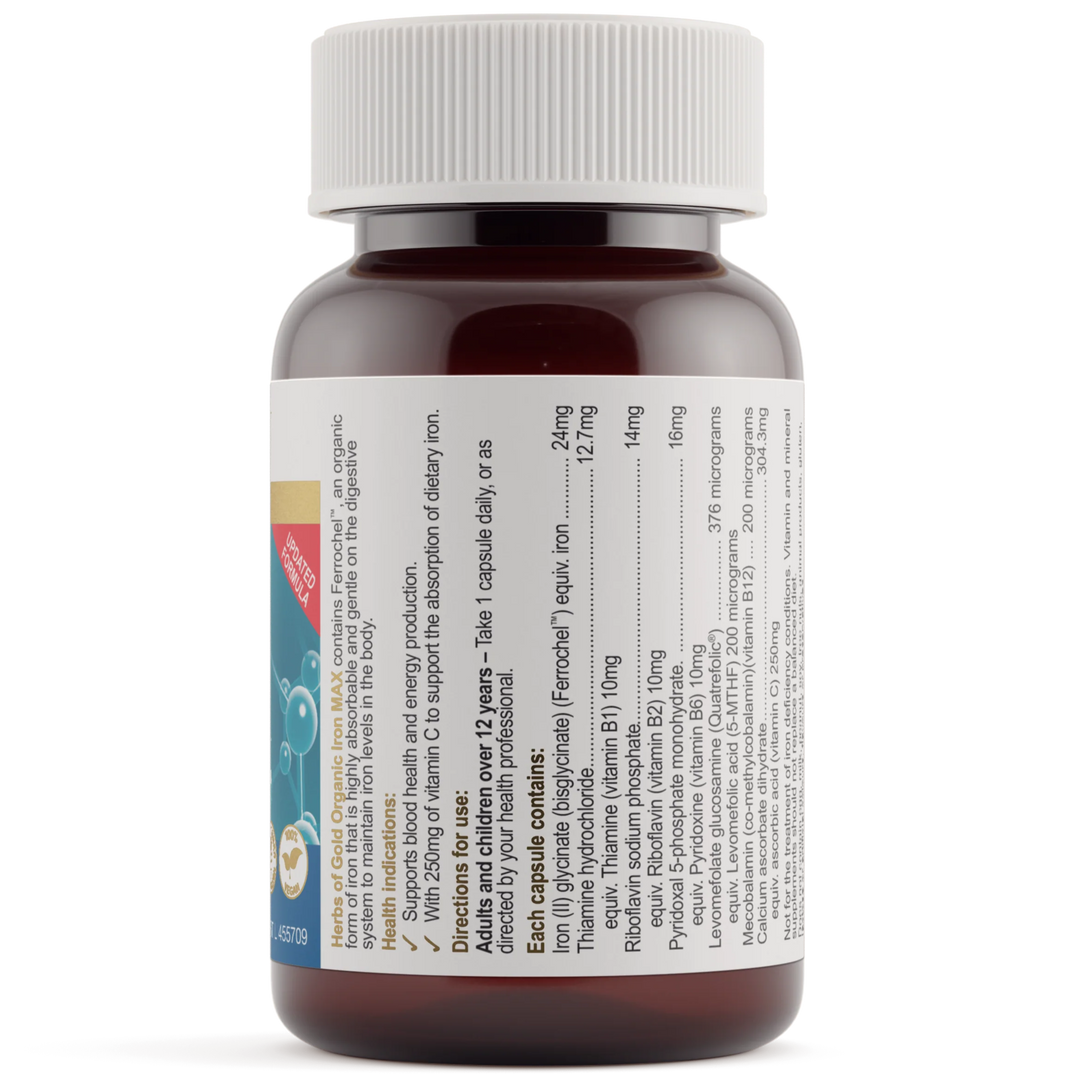 Herbs Of Gold Organic Iron Max 30c