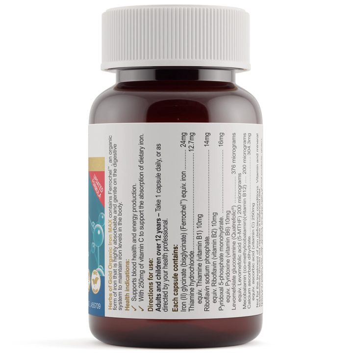 Herbs Of Gold Organic Iron Max 30c