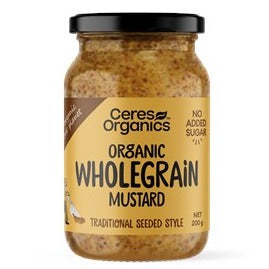 Ceres Organics Organic Wholegrain Mustard