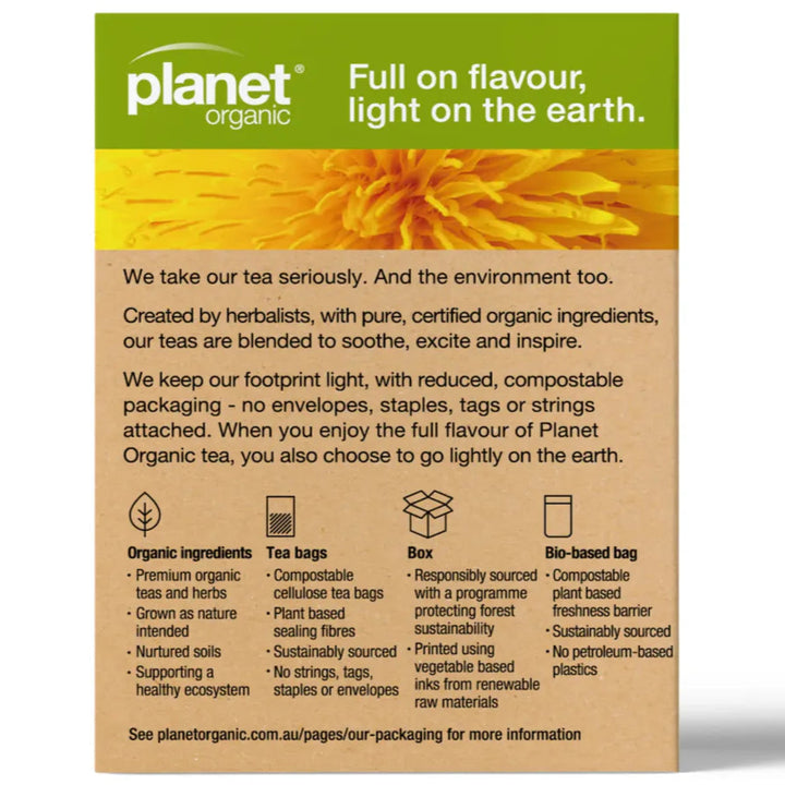 Planet Organic Dandelion Tea 25tb