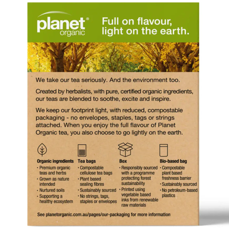 Planet Organic Ginkgo Plus Tea 25tb