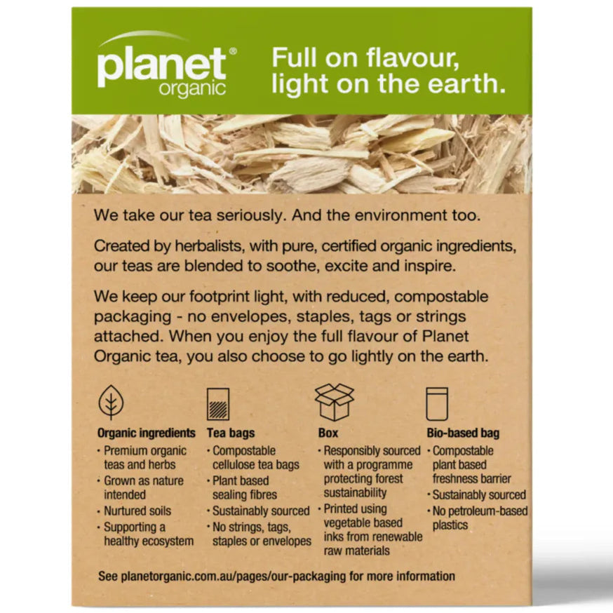 Planet Organic Ginseng Tea 25tb