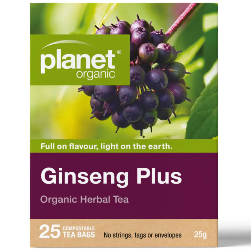 Planet Organic Ginseng Tea 25tb