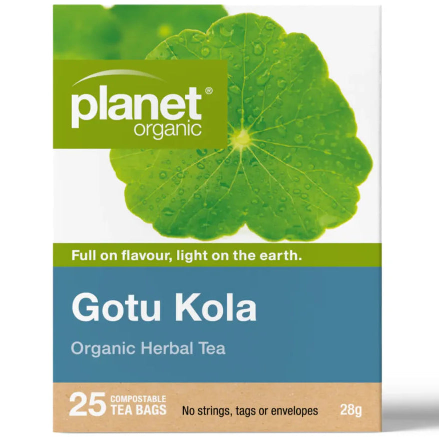 Planet Organic Organic Gotu Kola 25tb
