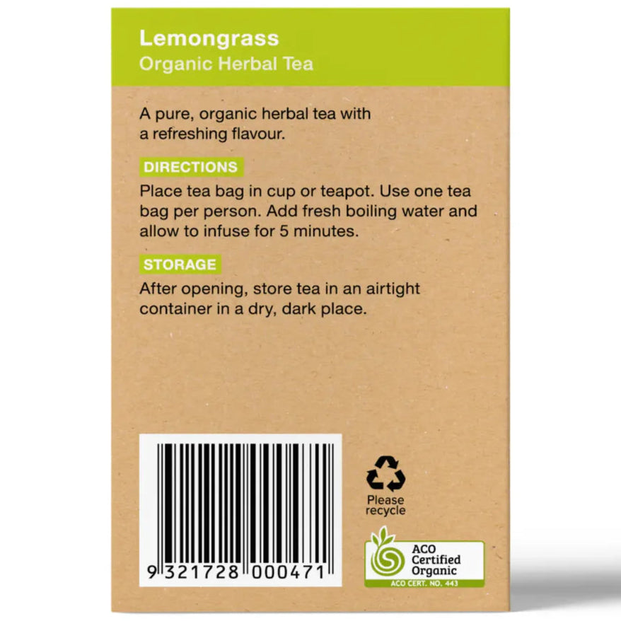 Planet Organic Lemongrass 25tb