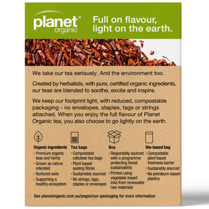 Planet Organic Rooibos Tea 25tb