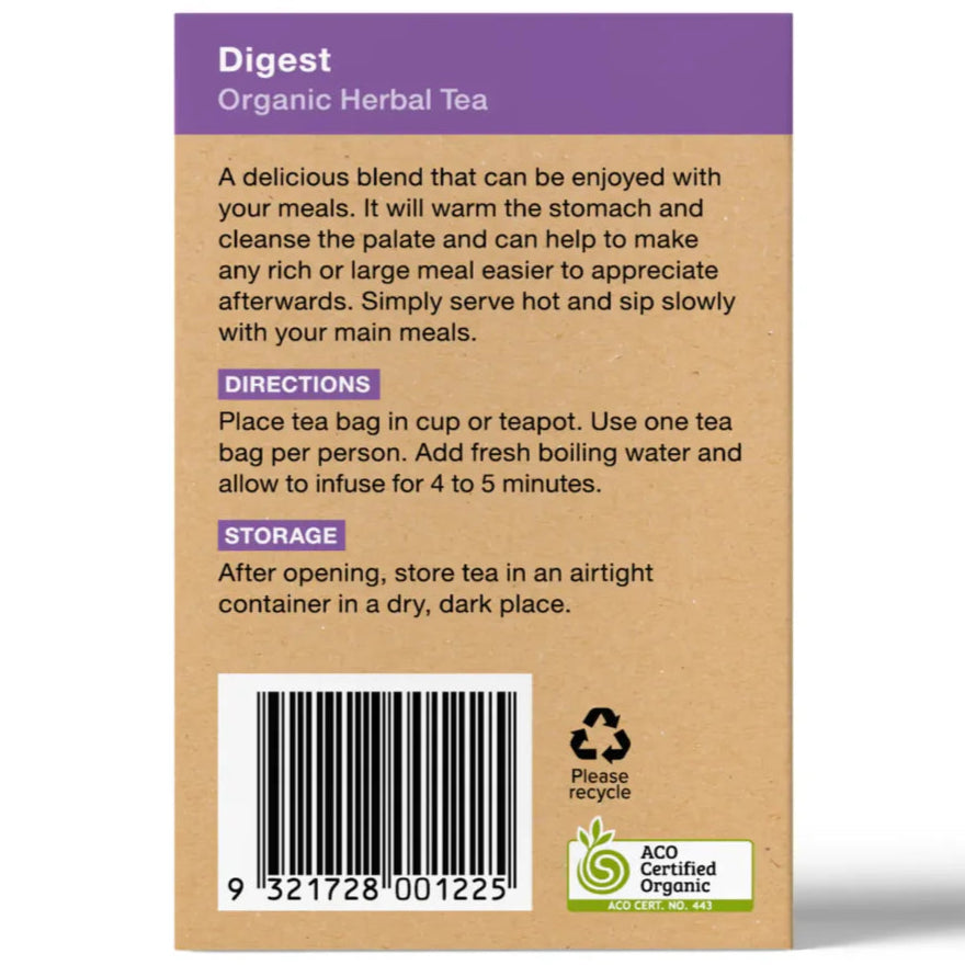 Planet Organic Digest Tea 25tb