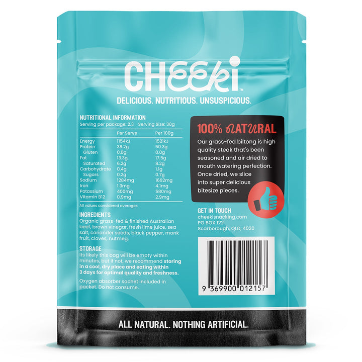 Cheeki Original Biltong 70g