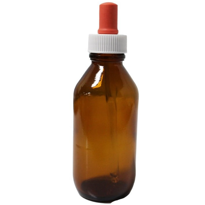 Amber Bottle 100ml With Dropper 100ml