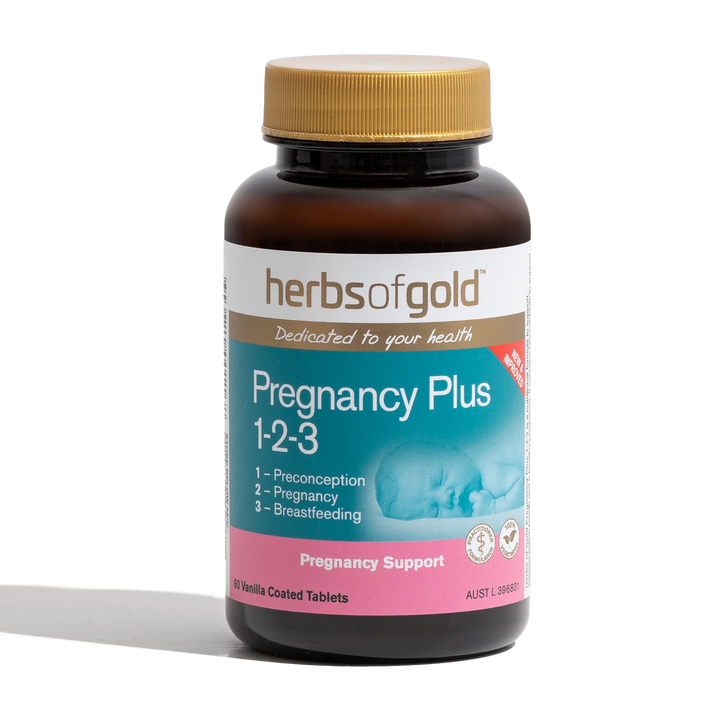 Herbs Of Gold Pregnancy Plus 1-2-3 60t