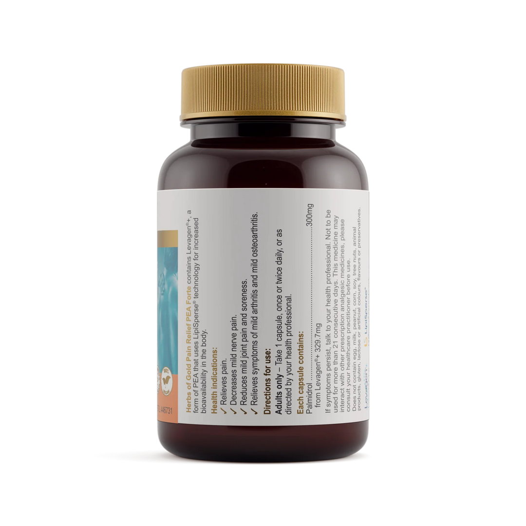 Herbs Of Gold Pain Relief Pea Forte 21c