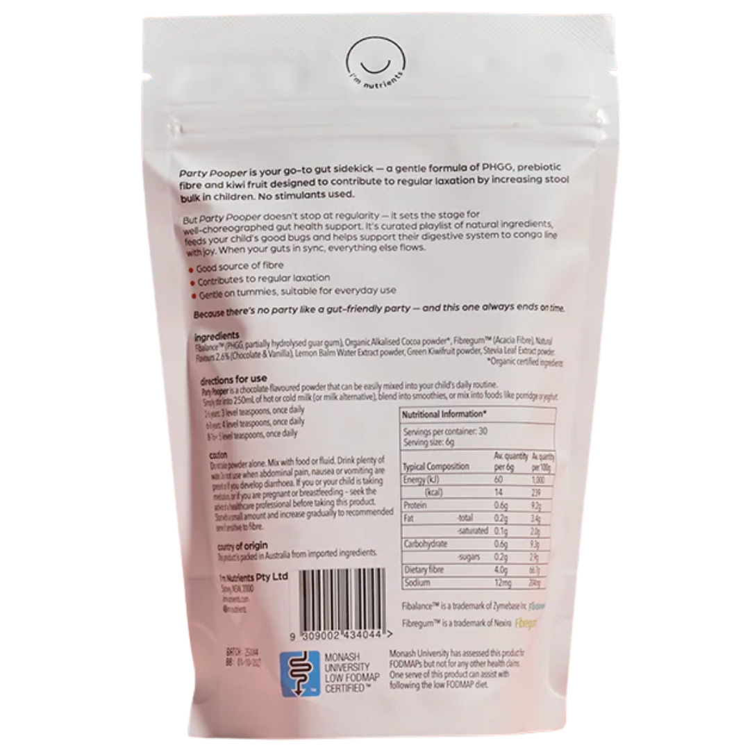 I'm Nutrients Party Pooper Chocolate 180g