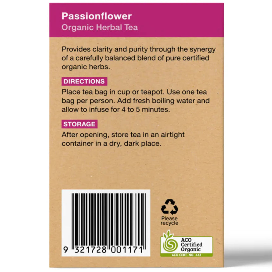 Planet Organic Passionflower Tea 25tb