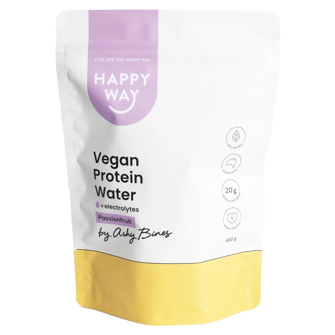 Happy Way Vegan Protein Water Passionfruit 420g