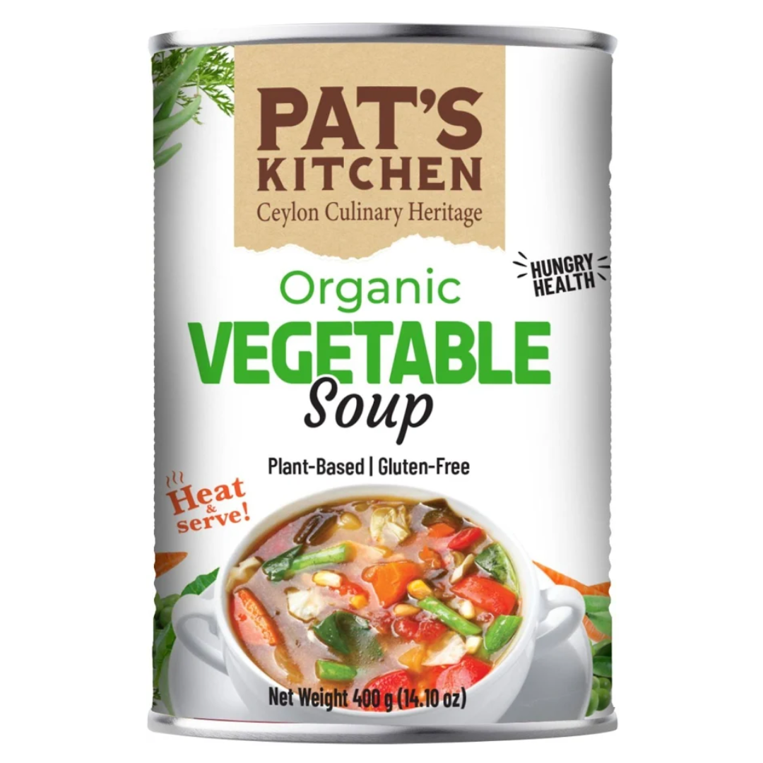 Pat's Organic Vegetable Soup 400g