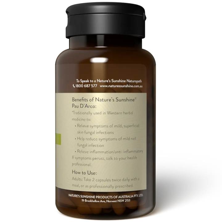 Natures Sunshine Pau Darco 100c