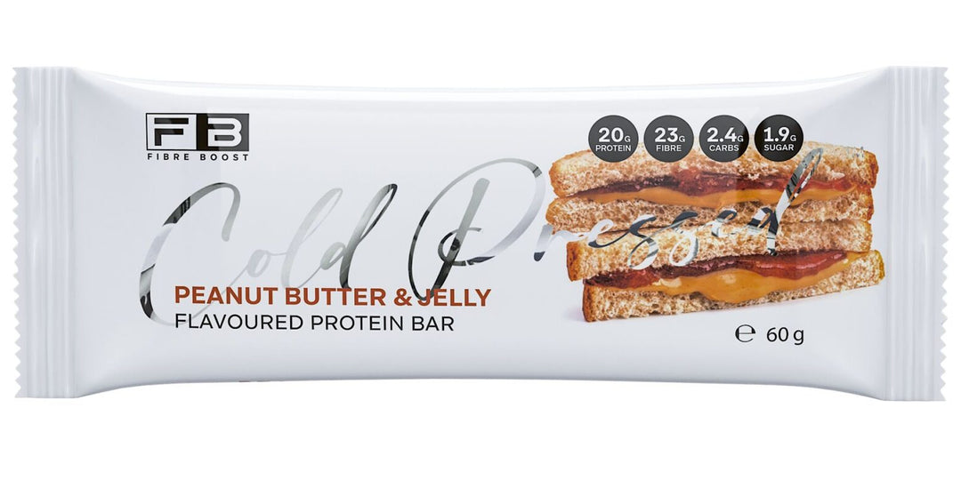 Fibre Boost Cold Pressed Protein Bar Peanut Butter Jelly 50g