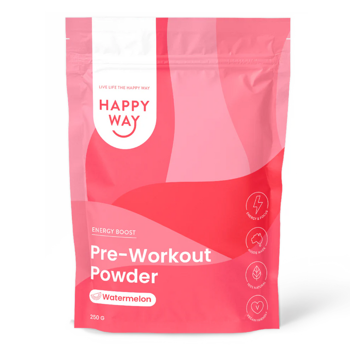 Happy Way Pre Workout Powder Watermelon 250g