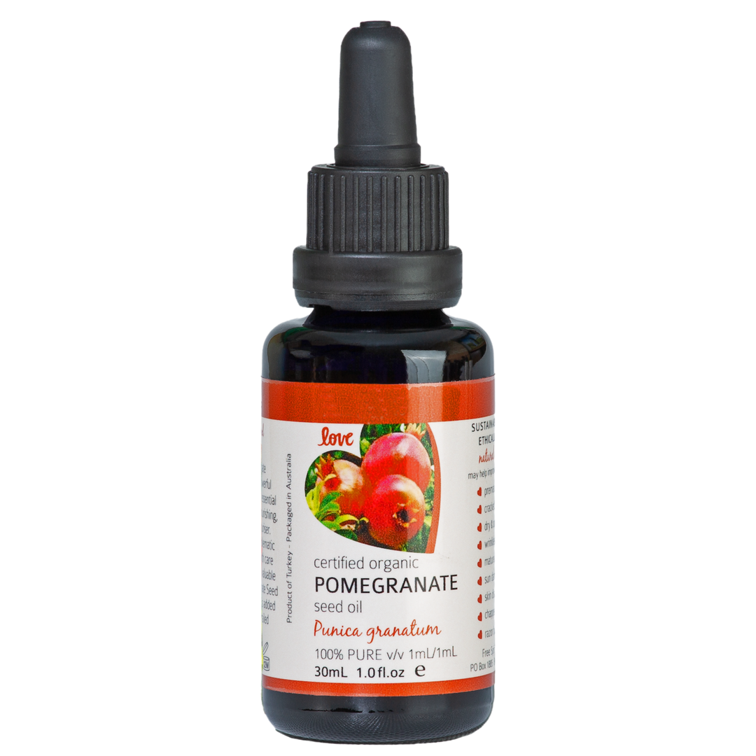 Byron Bay Love Organic Pomegranate Oil 30ml