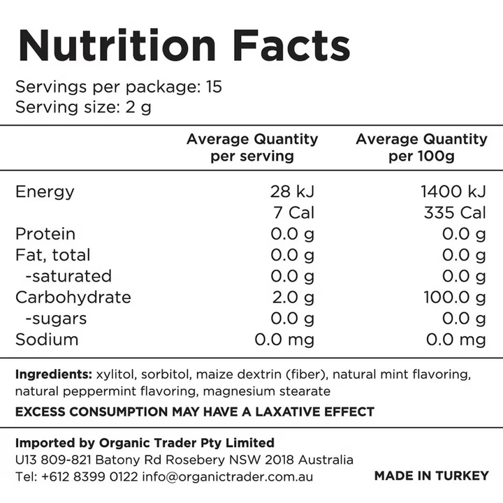 Pur Mints Peppermint 30g