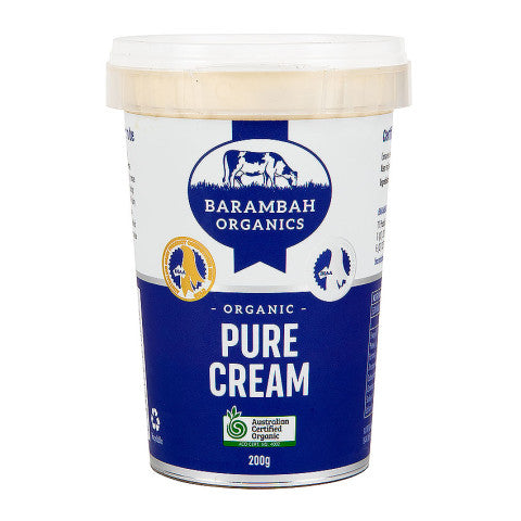 Barambah Organic Pure Cream 200g