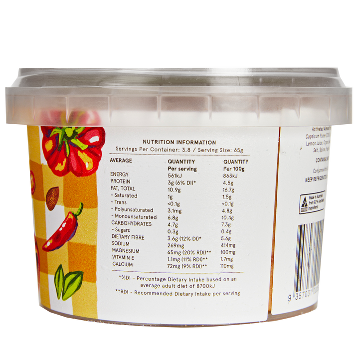Mandole Premium Almond Dip Spanish 250g