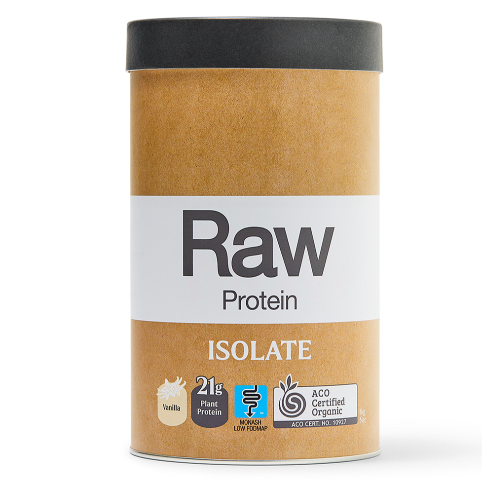 Amazonia Raw Organic Protein Isolate Vanilla 500g