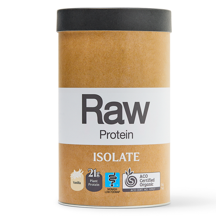 Amazonia Raw Organic Protein Isolate Vanilla 500g