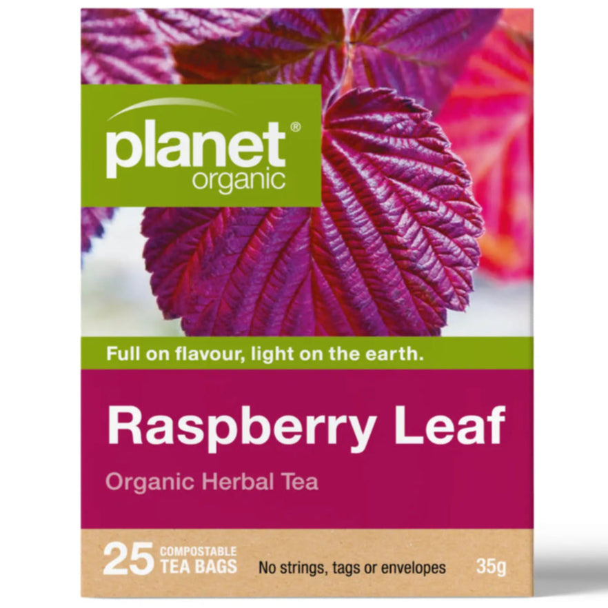 Planet Organic Raspberry Leaf Tea 25tb