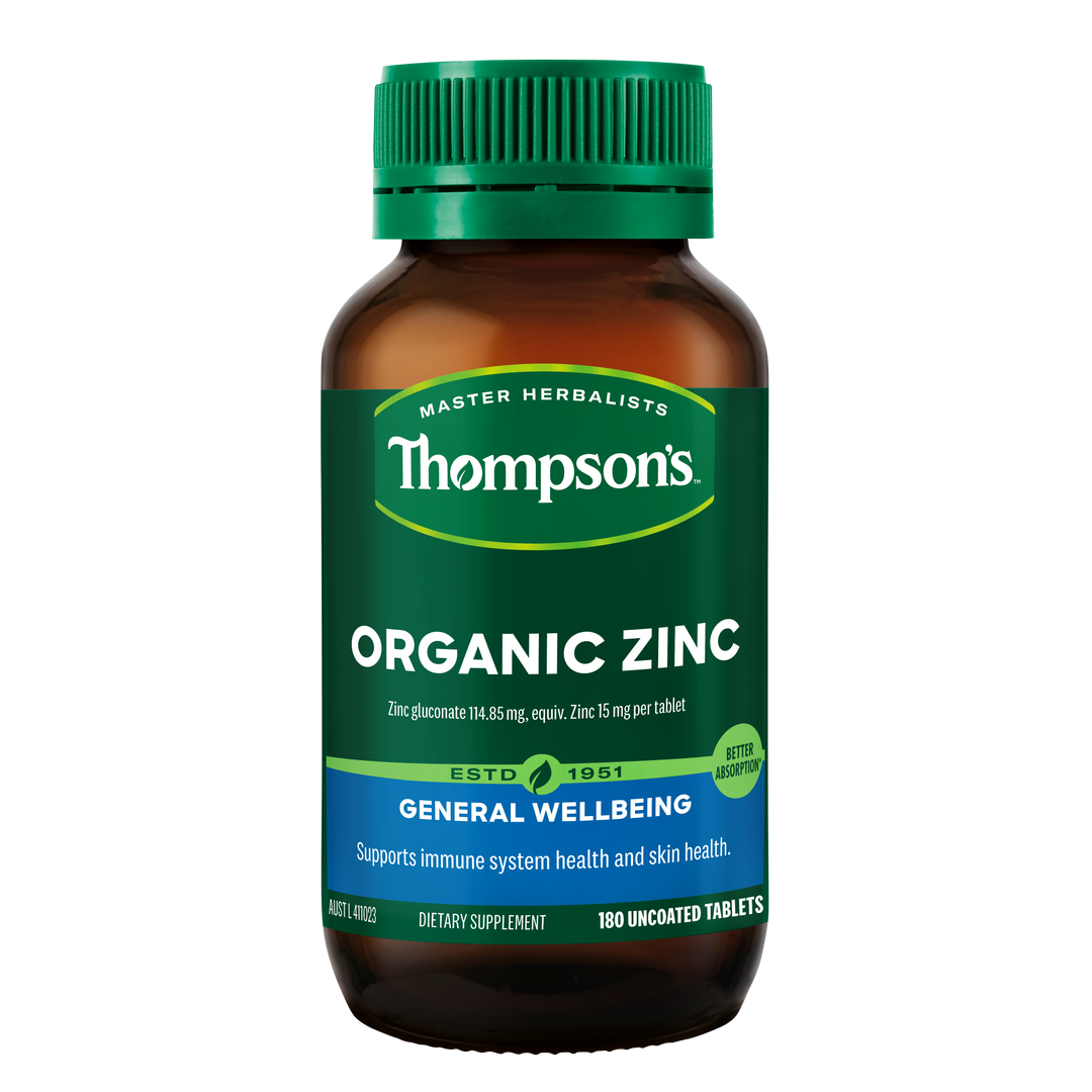 Thompsons Organic Zinc