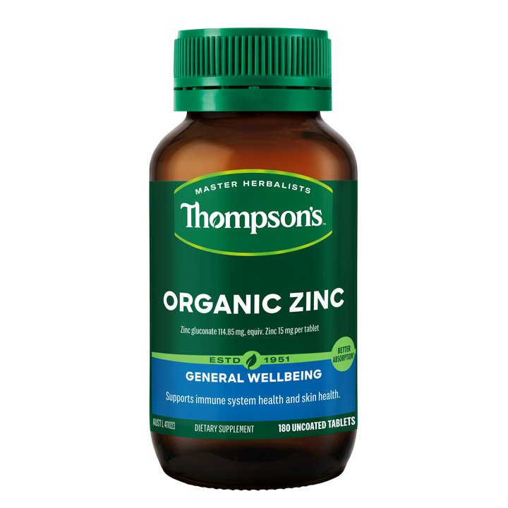 Thompsons Organic Zinc