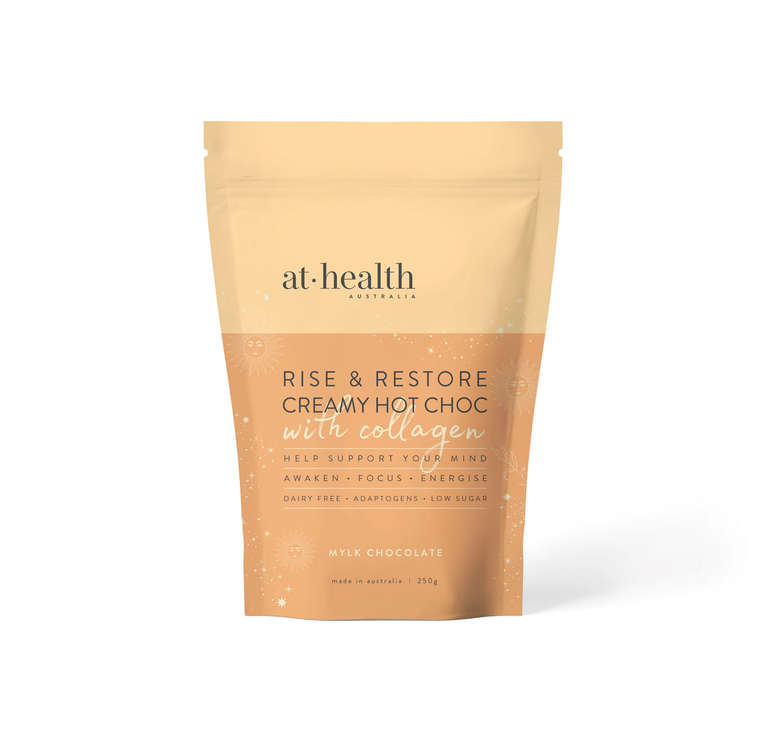 At Health Rise And Restore Mylk Chocolate 250g