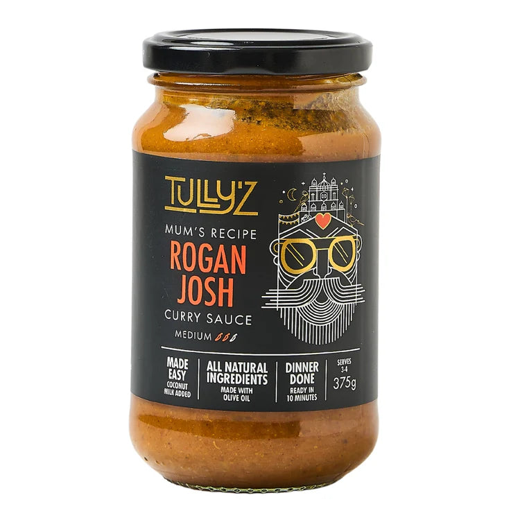 Tully'z Rogan Josh Curry 375g