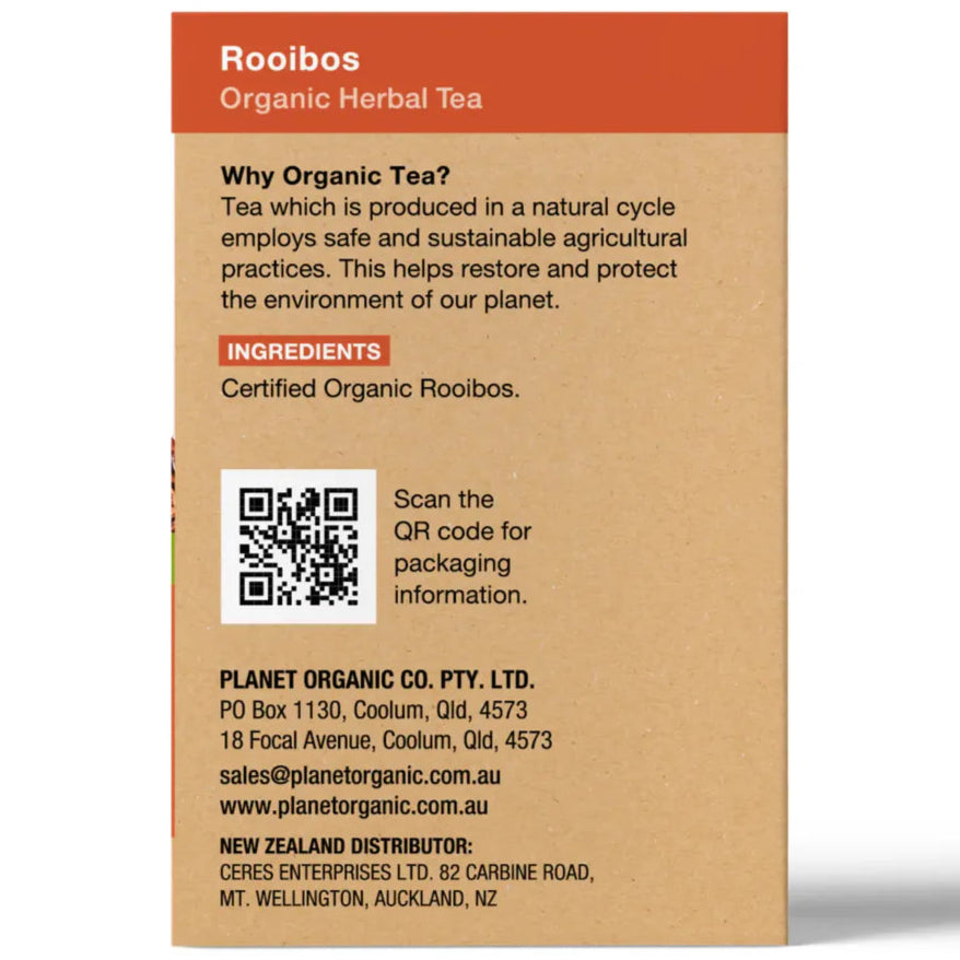 Planet Organic Rooibos Tea 25tb