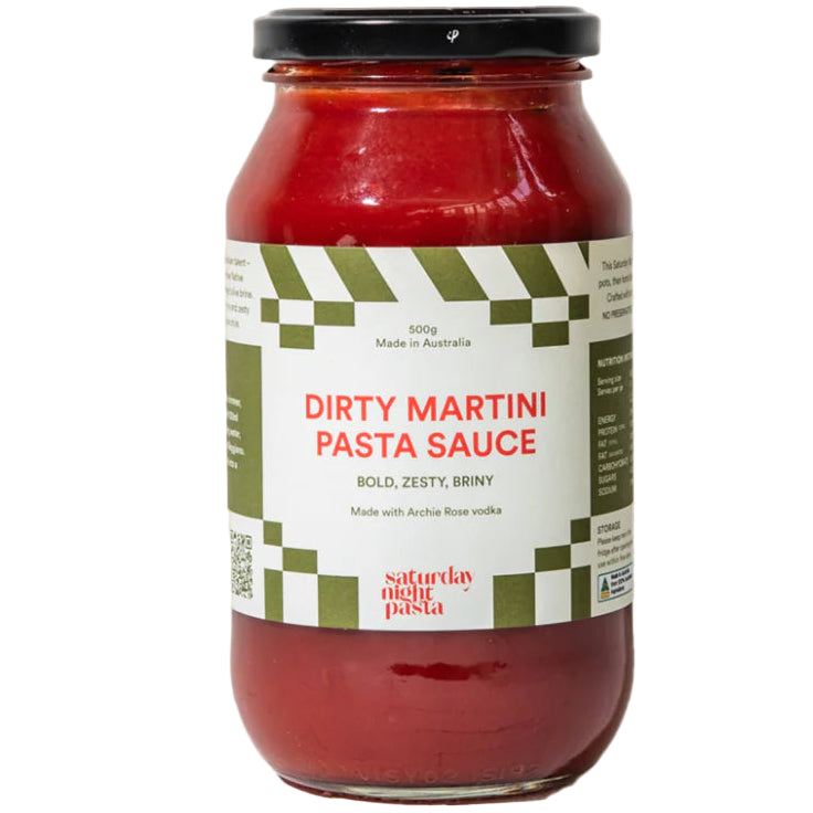 Saturday Night Pasta Dirty Martini 500ml