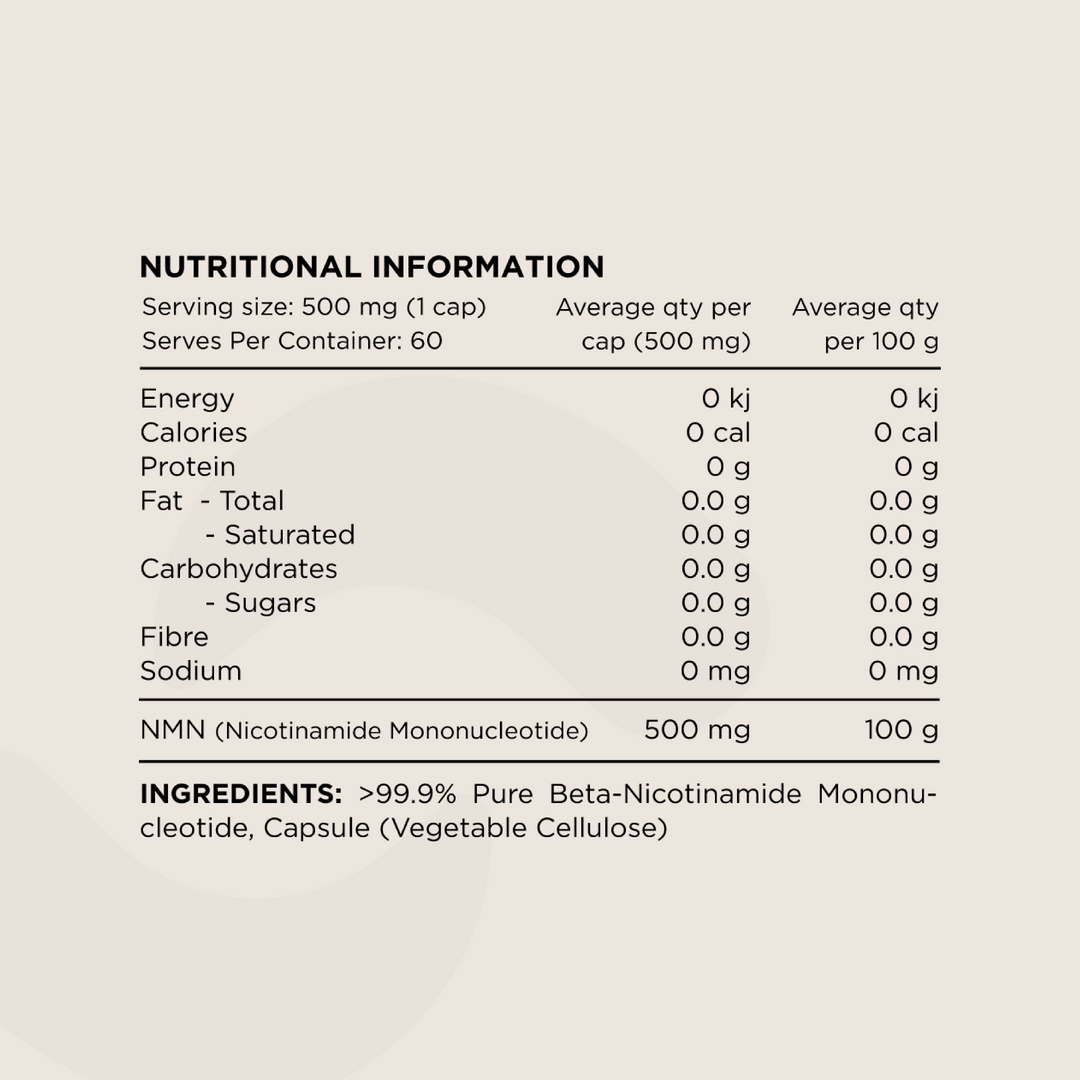 Switch Nutrition Nmn Capsules 60c
