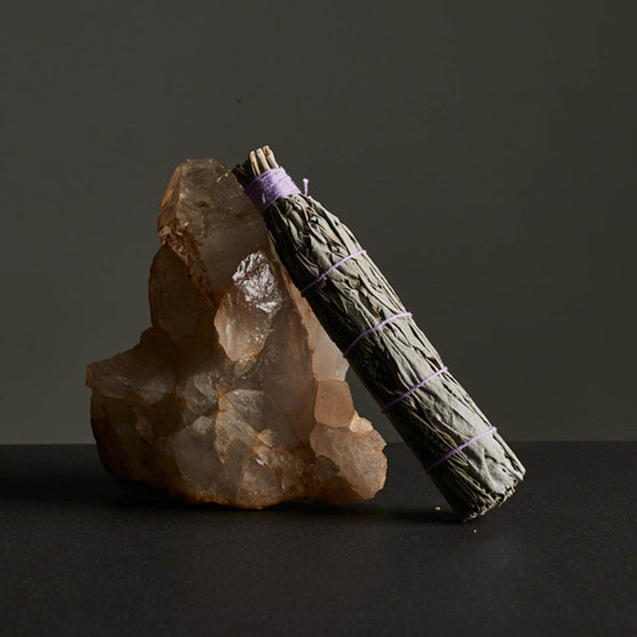 Cell Squared Aus Lavender Sage Smudge Stick With Amethyst - Balance