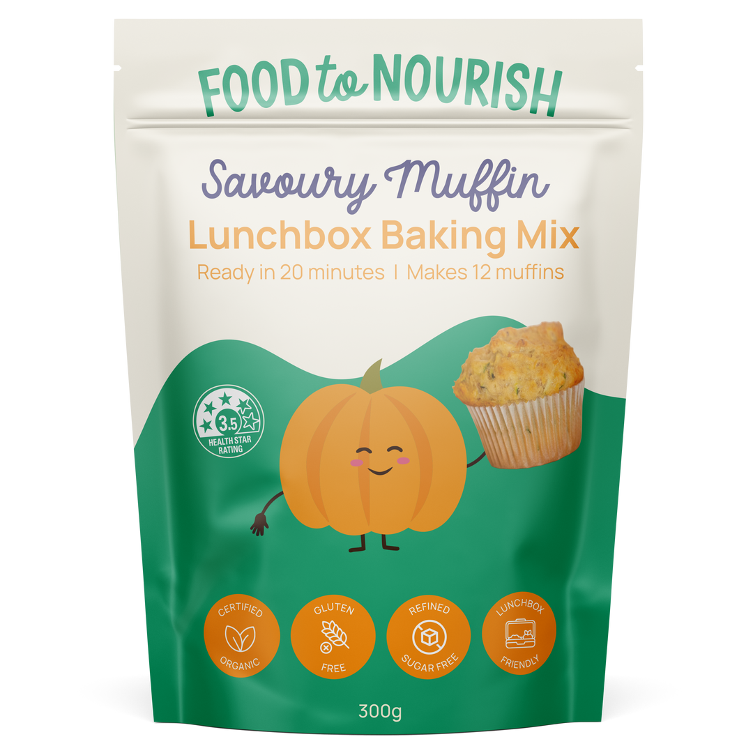 Food To Nourish Lunchbox Baking Mix Savoury Muffin 360g