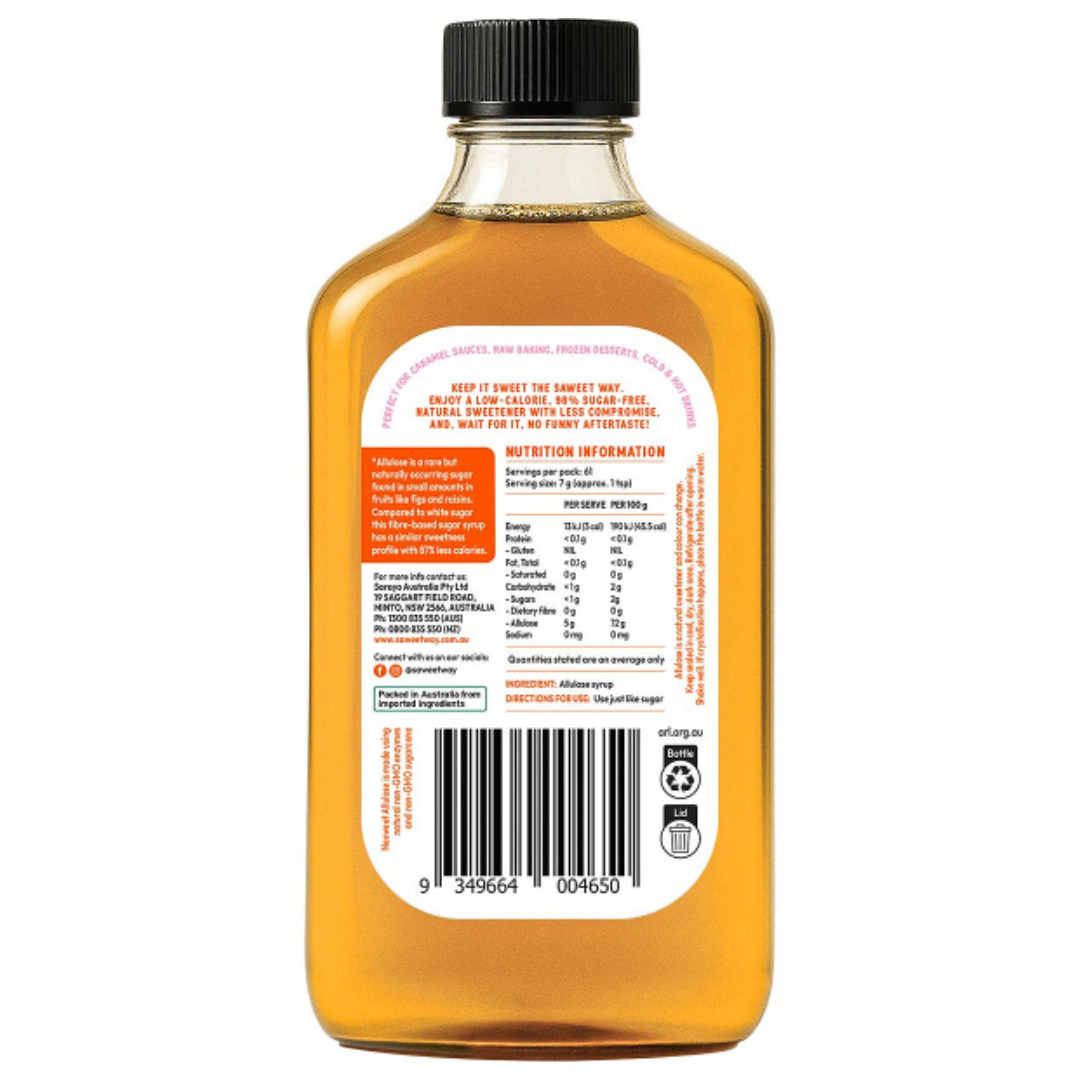 Saweet Way Pure Allulose Natural Sweetener Syrup 430g