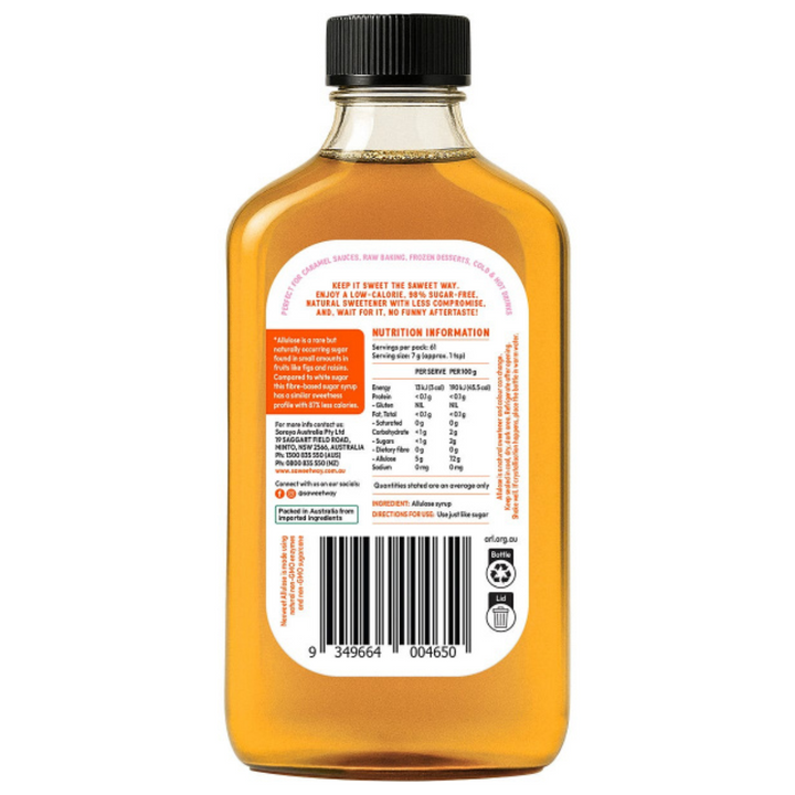 Saweet Way Pure Allulose Natural Sweetener Syrup 430g