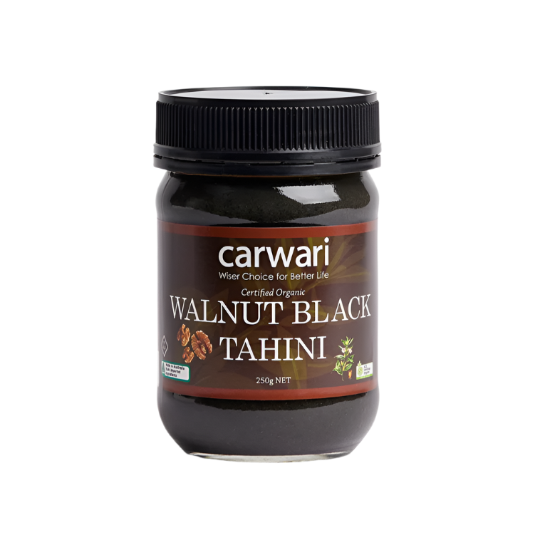 Carwari Organic Black Walnut Tahini 250g