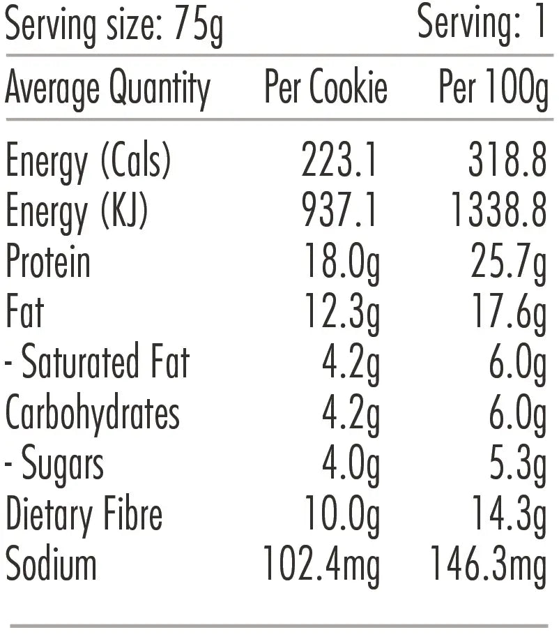 Nommie Protein Cookie Red Velvet 75g