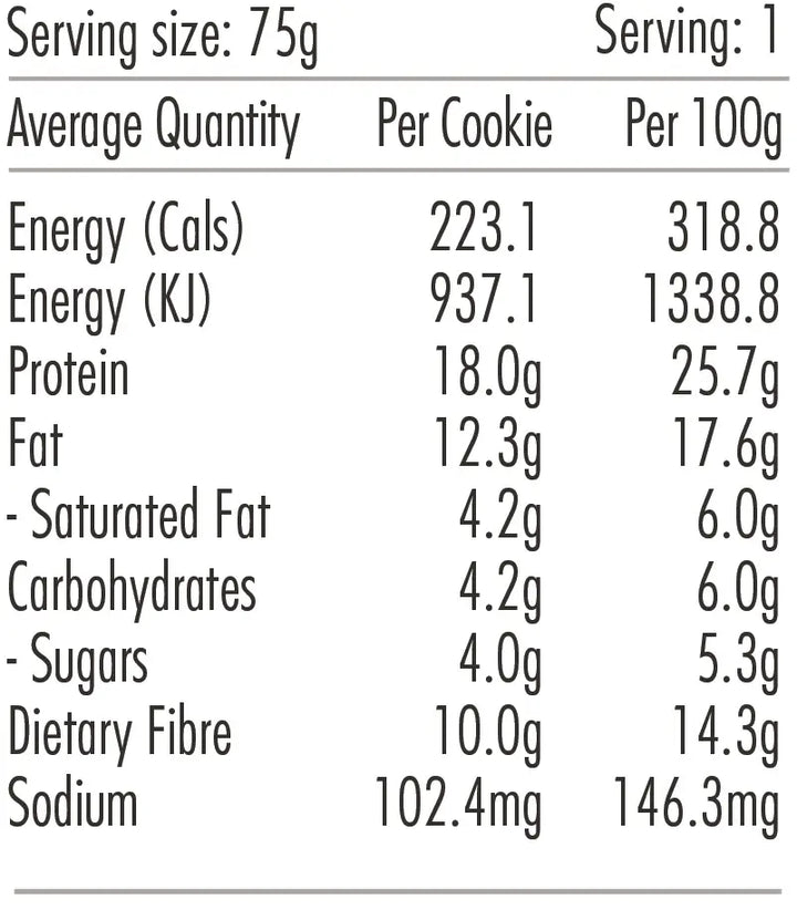 Nommie Protein Cookie Red Velvet 75g